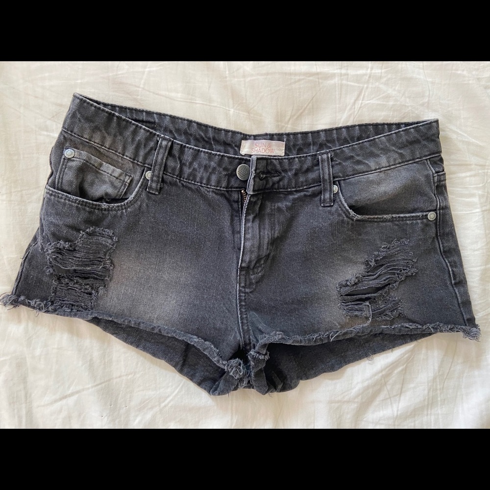 Sun & Shadow Denim Shorts